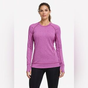Lululemon Athletica Think Fast Long Sleeve Top